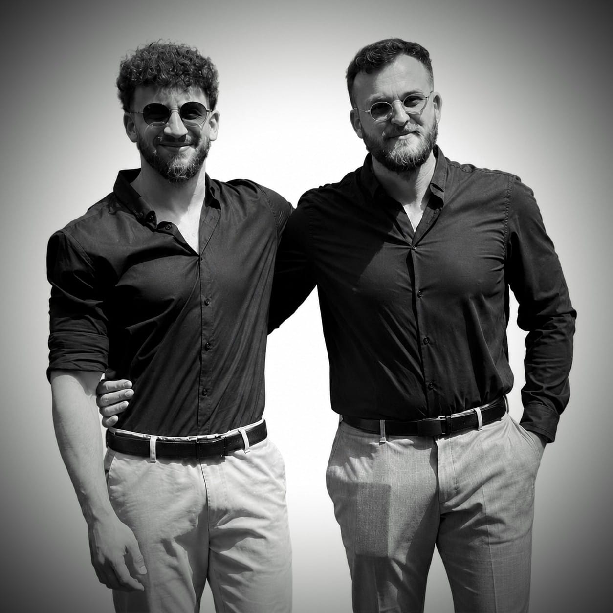 Omer and Matan, founders of samurAI visibility